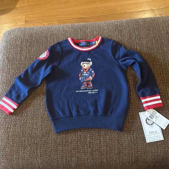 Ralph Lauren girls Team USA Official Sweatshirt - Picture 5 of 16